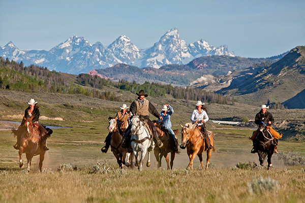 Sejour equitation ranch USA : voyage dans un ranch américain au Wyoming,  Texas, Colorado