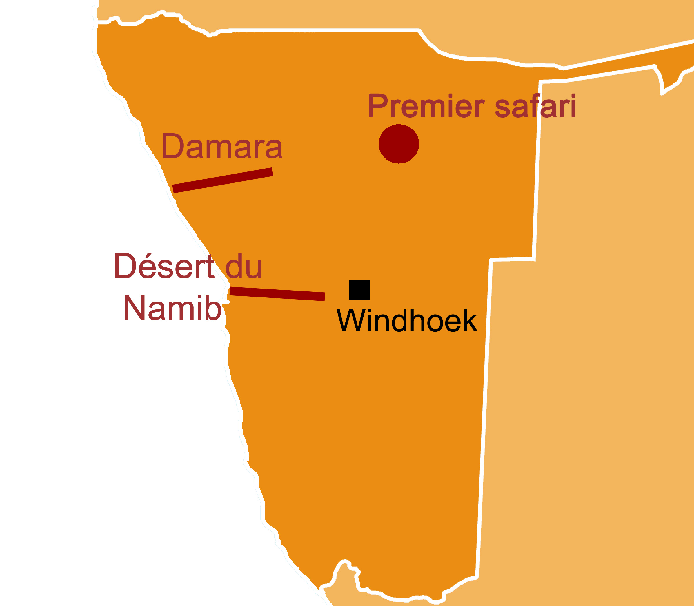 Traversée du Désert du Namib à cheval - réservé aux cavaliers expérimentés - RANDOCHEVAL