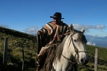 Voyage à cheval en Equateur - Randonnée équestre organisée par Randocheval