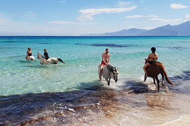 Rando à cheval en Corse