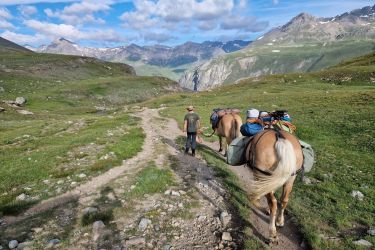 Rando Cheval en Savoie FRANCE - Voyage &agrave; cheval