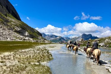 Rando Cheval en Savoie FRANCE - Voyage &agrave; cheval