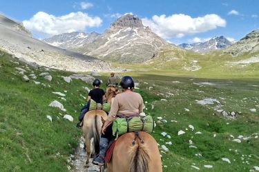 Rando Cheval en Savoie FRANCE - Voyage &agrave; cheval