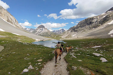 Rando Cheval en Savoie FRANCE - Voyage &agrave; cheval
