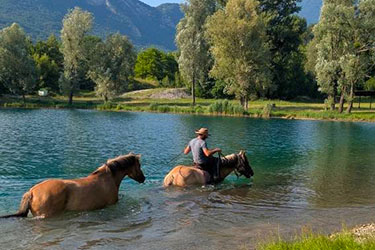 Rando Cheval en Savoie FRANCE - Voyage &agrave; cheval
