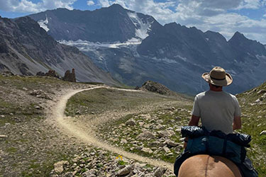Rando Cheval en Savoie FRANCE - Voyage &agrave; cheval