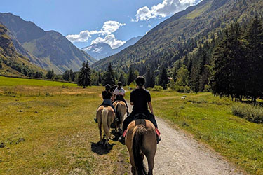 Rando Cheval en Savoie FRANCE - Voyage &agrave; cheval