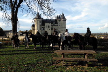 randonnée à cheval en touraine- France - randocheval/absoluvoyages