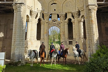 randonn&eacute;e &agrave; cheval en touraine- France - randocheval/absoluvoyages