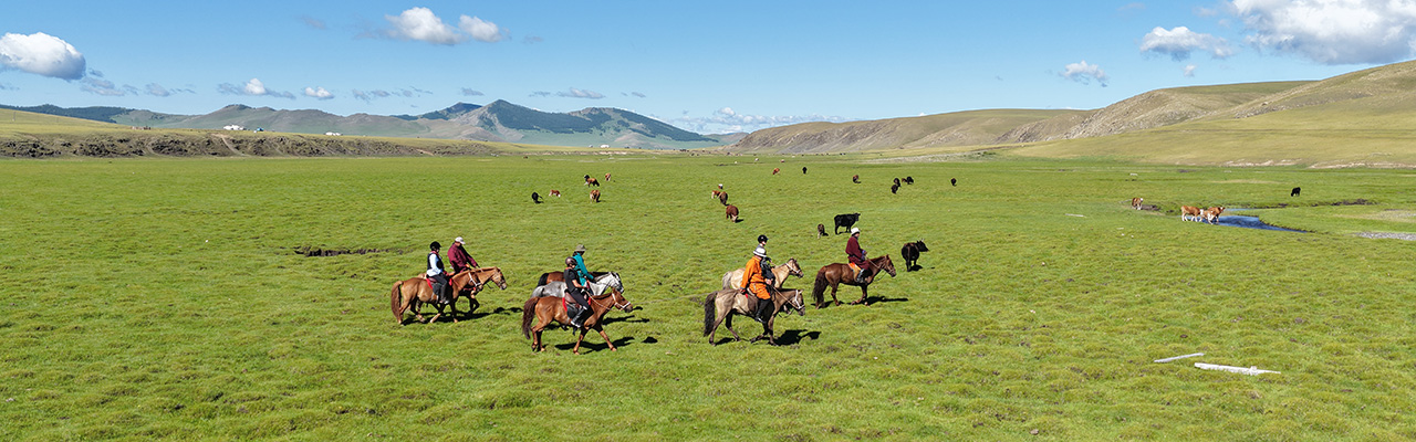 Rando Cheval - Voyage &agrave; cheval en Mongolie