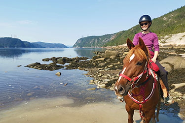 CANADA - Voyage à cheval au Québec - Randonnée équestre Randocheval