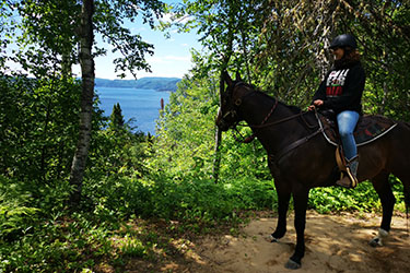 CANADA - Voyage à cheval au Québec - Randonnée équestre Randocheval