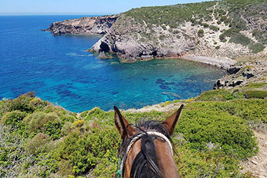 Voyage et aventure à cheval en Sicile - Randonnée équestre en Italie organisée par Randocheval