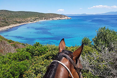 Voyage et aventure à cheval en Sicile - Randonnée équestre en Italie organisée par Randocheval